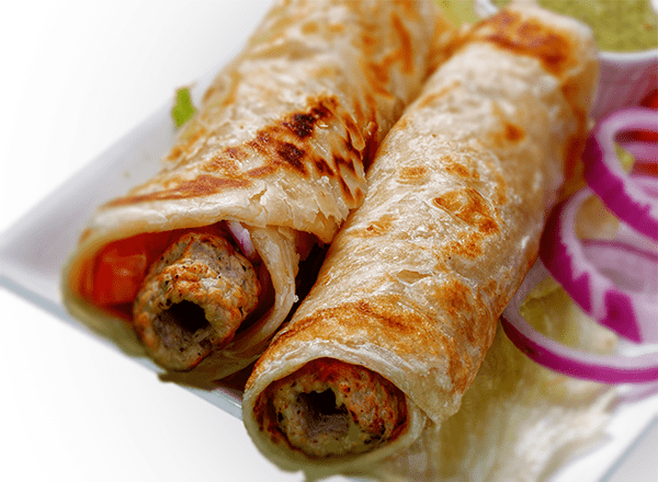 Kaiser Foodline. Kaiser Wraps and Rolls. Kati Roll. Kaiser Chicken Kabab Kati Roll.