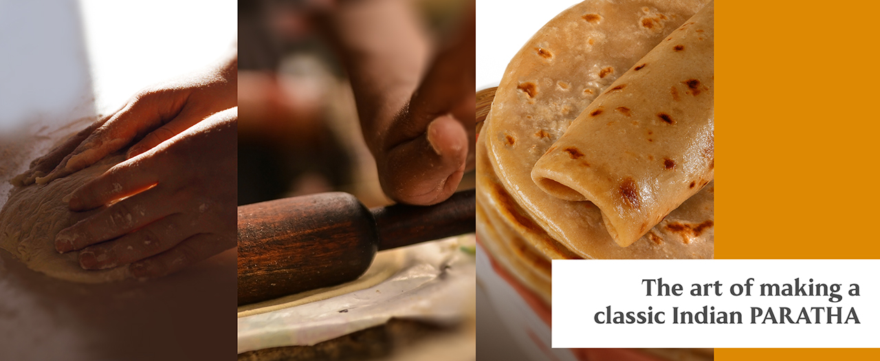 how to make an Indian paratha. what is paratha. where did paratha come from.